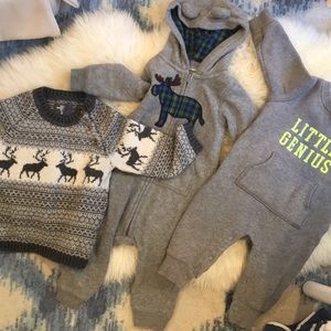 6-9 month winter set for boys